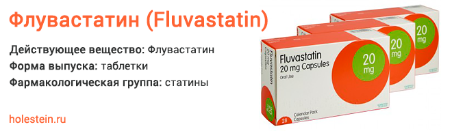 Препарат Флувастатин