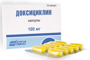 Прием Доксициклина при лечении гайморита