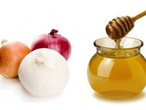 лук и мед при гайморите
